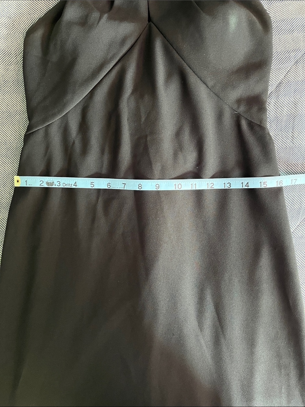 Pronovias Barcelona Black Cross-Neck Maxi Gown with Back Detail - Picture 15 of 15